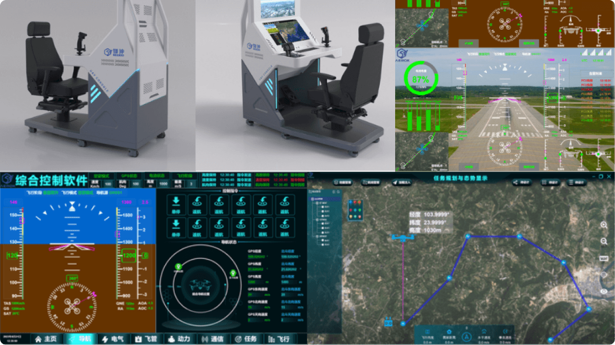 某型无人机地面指控系统